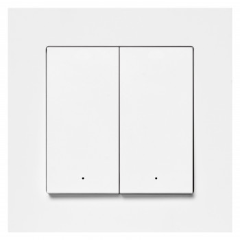 Interrupteur mural intelligent Osram SMART+ MATTER, 2 canaux, blanc