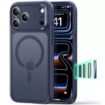 Coque ESR Classic Hybrid MagSafe pour iPhone 17 Pro / 18 Pro, Frosted Blue