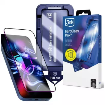 3mk Hardglass Max protection d'écran pour Apple iPhone 17 Pro Max