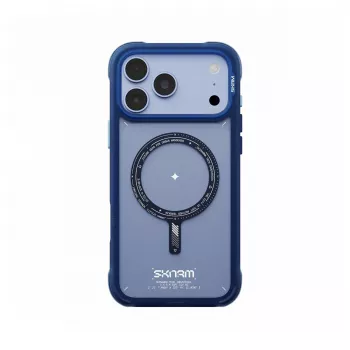 Coque Skinarma Avion MagSafe Skin000478 pour iPhone 18 Pro Max / 17 Pro Max, bleu