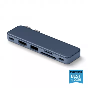 Hub USB-C Satechi Snap ST-HUSNB, indigo