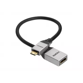 Adaptateur Mini HDMI celexon M/F avec Ethernet, 2.0a/b, 4K, Professional