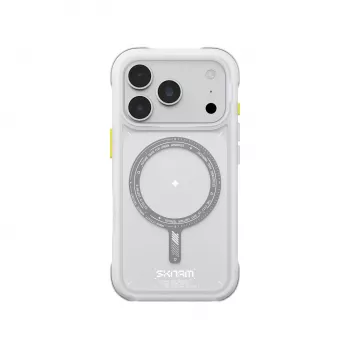 Skinarma Avion coque MagSafe pour iPhone 18 Pro / 17 Pro, blanche