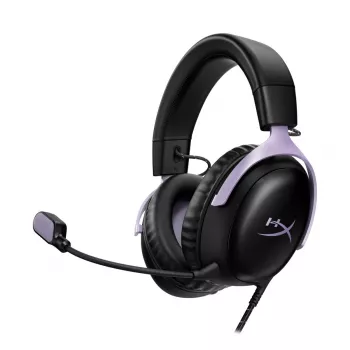 Casque gaming HyperX Cloud III, noir et lavande