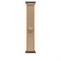 Bracelet de montre connectée Apple Trail Loop 49 mm, Sand, M/L, finition titane noir, MKAJ4ZM/A