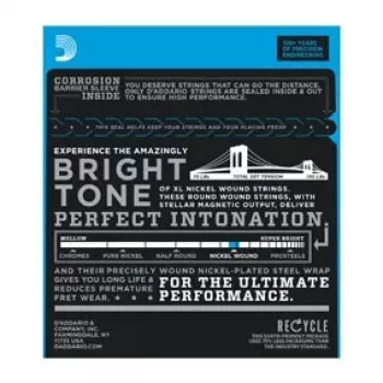 D'Addario EXL120 Super Light electric guitar strings, 9-42
