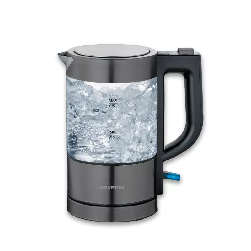 Bouilloire en verre mini Severin 9387, 0,5 l