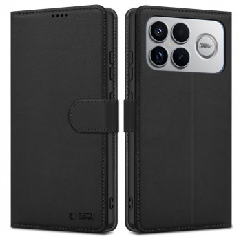 Étui portefeuille Tech-Protect pour Xiaomi Poco F8 Ultra, noir