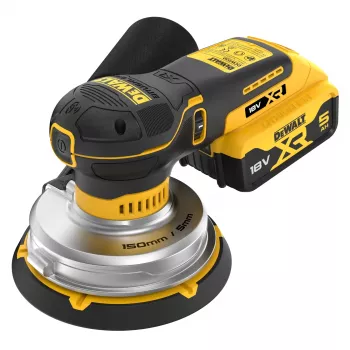 Ponceuse excentrique sans fil DeWalt DCW230P2-QW 150 mm