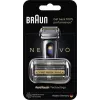 Braun NEVO-S tête de rasoir de rechange pack combiné, argent, 921824