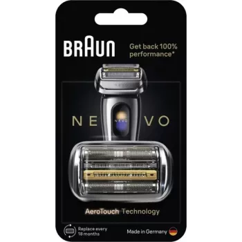 Braun NEVO-S tête de rasoir de rechange pack combiné, argent, 921824