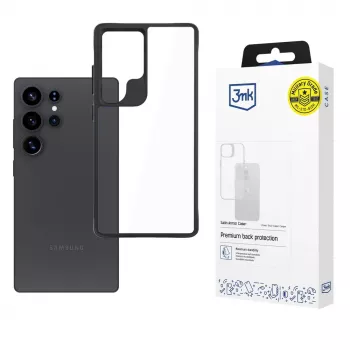 Étui 3MK Satin Armor Case+ pour Samsung Galaxy S25 Ultra, transparent