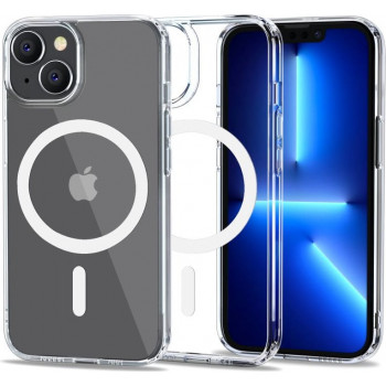 Tech-Protect Flexair Hybrid MagSafe coque pour Apple iPhone 14 (THP1335), transparent