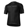Rockbros 15120002005 short sleeve cycling jersey, size XXL, black