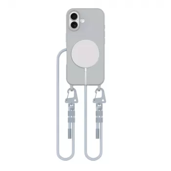 Tech-Protect MagNecklace 26328-0 coque MagSafe pour Apple iPhone 16, grise