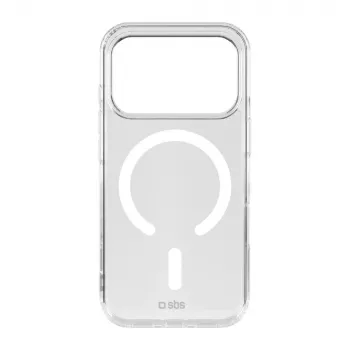Coque SBS D3O Active pour iPhone 18 Pro Max / 17 Pro Max, compatible MagSafe, transparente