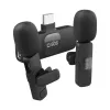 SBS Lavalier Microphones with USB-C Receiver (2 pcs), Black