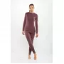 Ensemble sous-vêtements techniques en mérinos Viking Meriboo Lady Set pour femme, rose, L