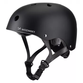 Casque BMX/trottinette léger Wozinsky, taille S (48-52 cm), noir