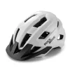 Casque de vélo jeune Rockbros LK-67 avec visière amovible, 54-58 cm, blanc