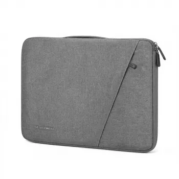 Sacoche pour ordinateur portable Wozinsky WTNP-15G 15,6 inch avec poignée rétractable, grise