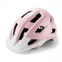 Casque de vélo jeunesse Rockbros LK-67 avec visière amovible 54–58 cm, rose