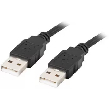 Câble USB-A M/M 2.0 Lanberg 0,5 m, noir