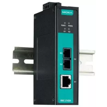 MOXA IMC-21GA-SX-SC-T Convertisseur de média réseau (47419)