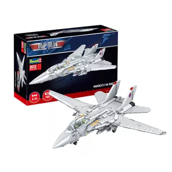 Set de construction Revell Brick System Maverick's F-14A Tomcat Top Gun 009639090, échelle 1:32