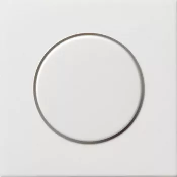 Gira 0650112 cache de variateur rotatif, interrupteur de surface Gira, blanc pur