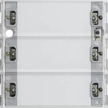 Gira Push-Button Sensor 3 Comfort 513300, 3-Gang, KNX, System 55