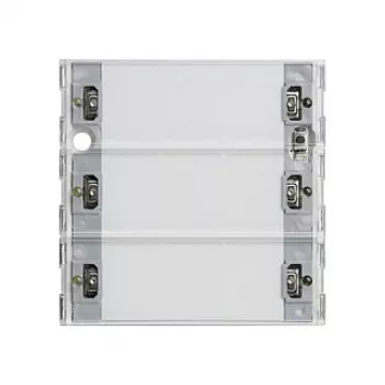 Gira Push-Button Sensor 3 Comfort 513300, 3-Gang, KNX, System 55