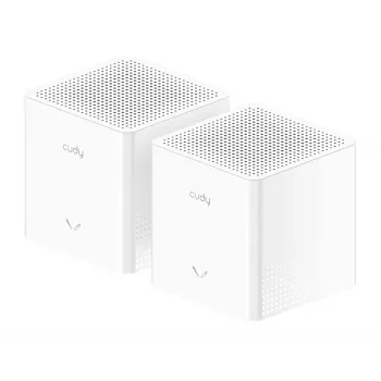 CUDY M3000S AX3000 système Mesh Wi-Fi 6, pack de 2
