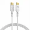 Câble HDMI EFB Elektronik HDMI-20-00014 High Speed avec Ethernet, 4K60Hz, 18 Gbit/s, 3 m, blanc, compatible HDMI 2.0