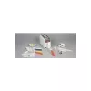 Étiquettes pour bracelet Zebra Z-Band Direct Next Generation 25,4 x 177,8 mm, polypropylène, blanc (6 rouleaux x 300)