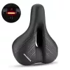 Selle de vélo VTT Rockbros 38218916002 avec lampe, noire