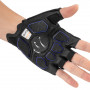 Gants de cyclisme courts amortissants Rockbros TLS004 ROAD TO SKY L, noir