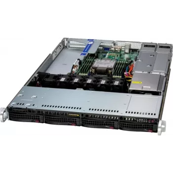 Serveur barebone rack 1U Supermicro SuperServer SYS-512B-WR-G1 WIO, socket unique, 32 Go