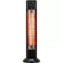 Radiateur infrarouge à fibre de carbone pour terrasse MPM MUG-26, noir