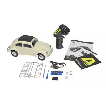 Amewi VW Typ 1 1950 Beetle voiture RC, 1:16, RTR, beige