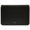Karl Lagerfeld KLCS14SAKLHPK Housse pour ordinateur portable 14 pouces, noire, Saffiano Monogram Plaque