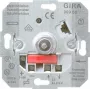 Gira 030900 Variateur et interrupteur, mécanisme encastré, métallique