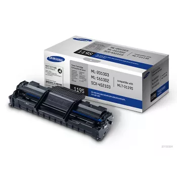 Samsung MLT-D119S cartouche de toner originale noire, 3000 pages, noire, 1 pièce(s)