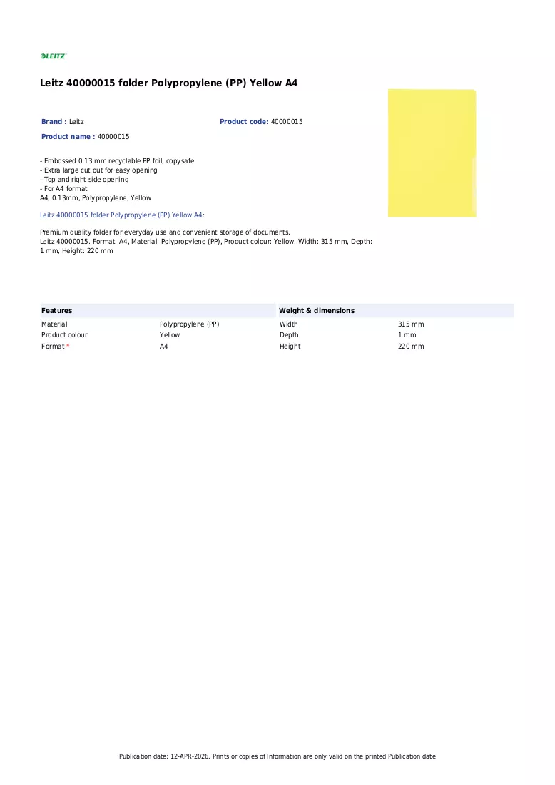 Brochure