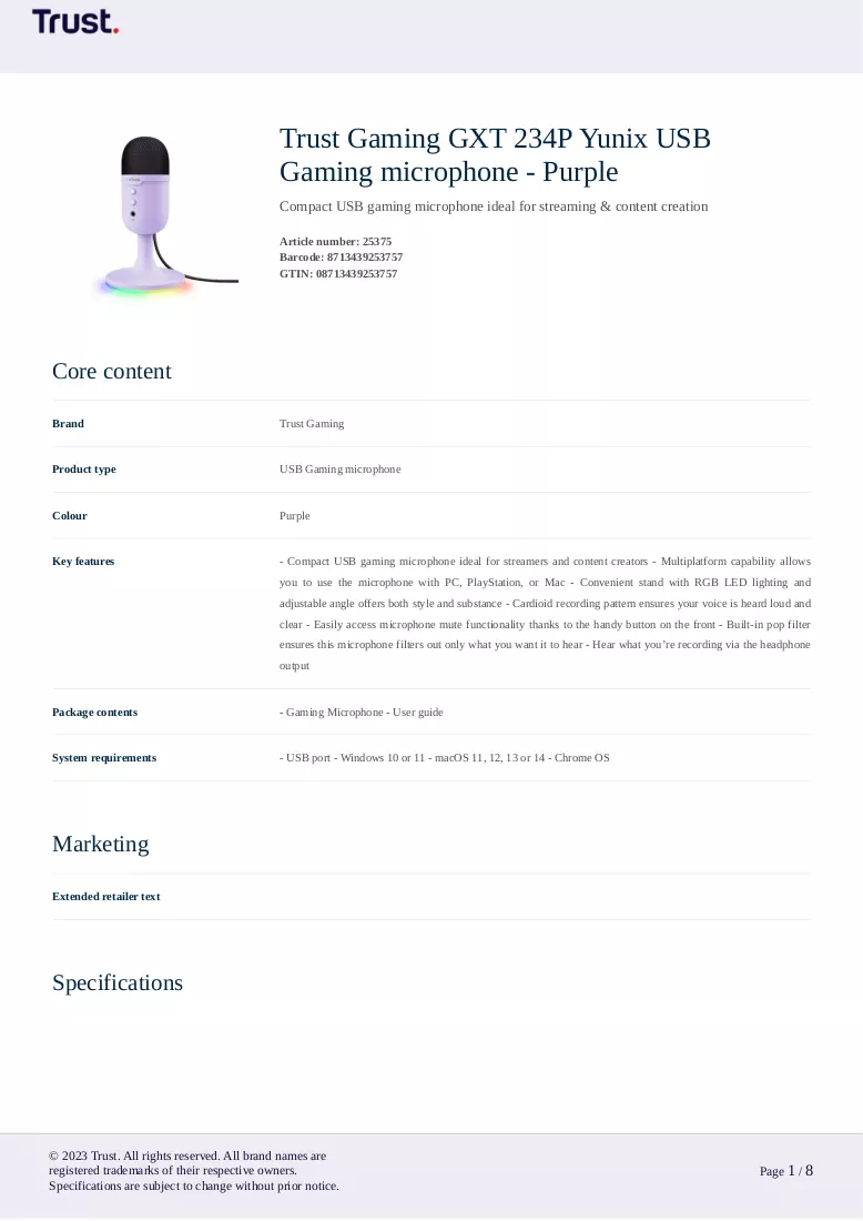 Brochure