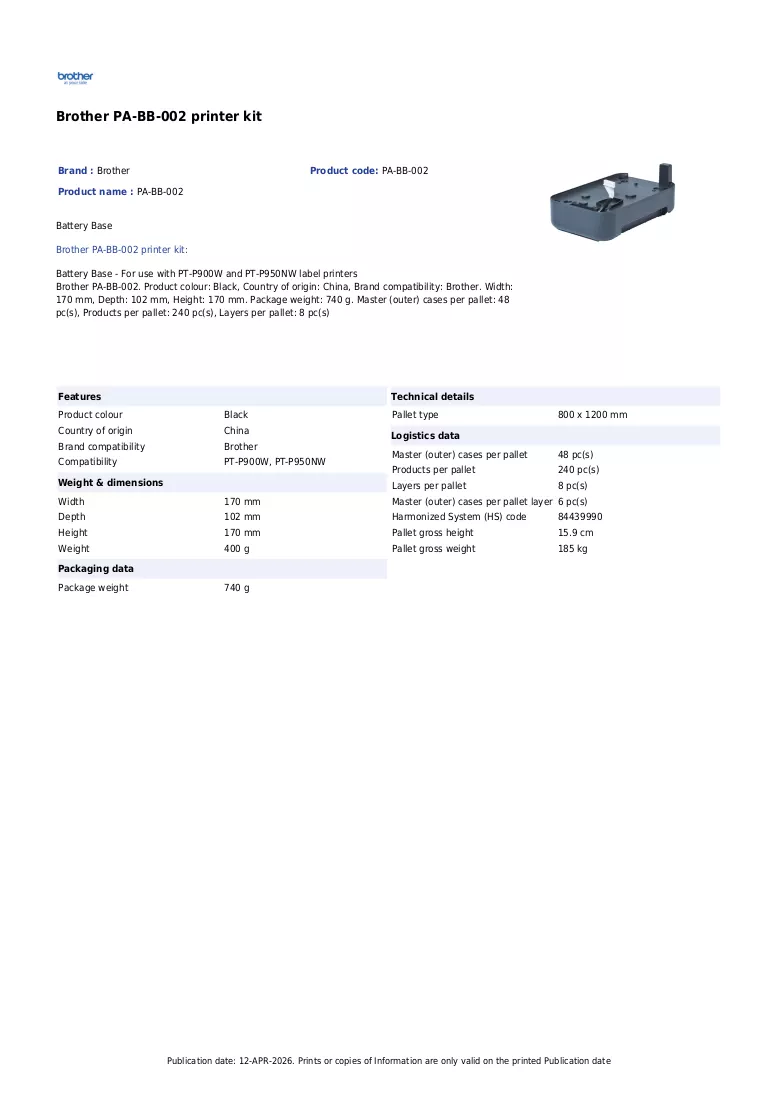 Brochure